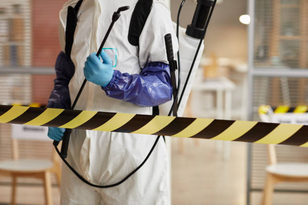 Professional Infectious Disease Decontamination technician working in Harrisville, NH